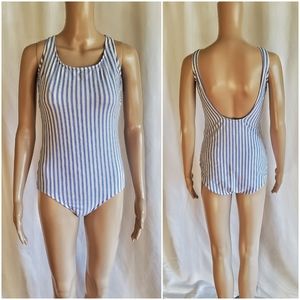 Lands' End Vintage Seersucker One Piece